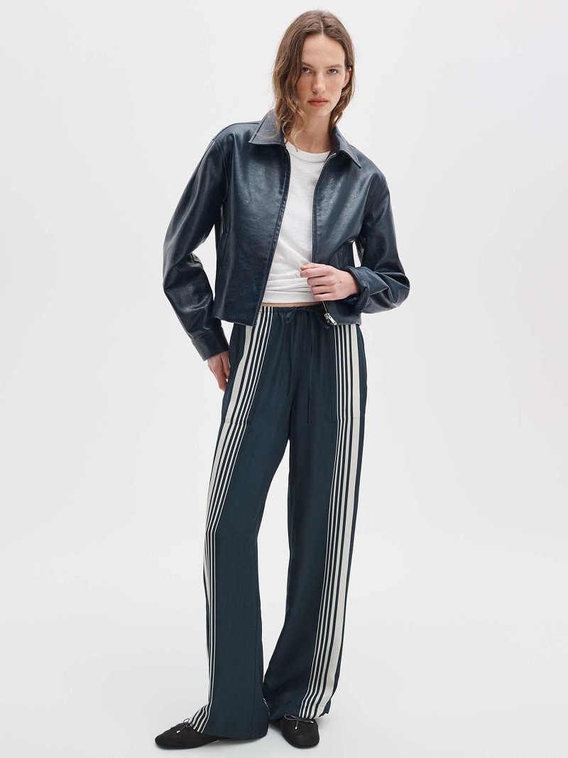 Claire Striped Silk-Blend Pant