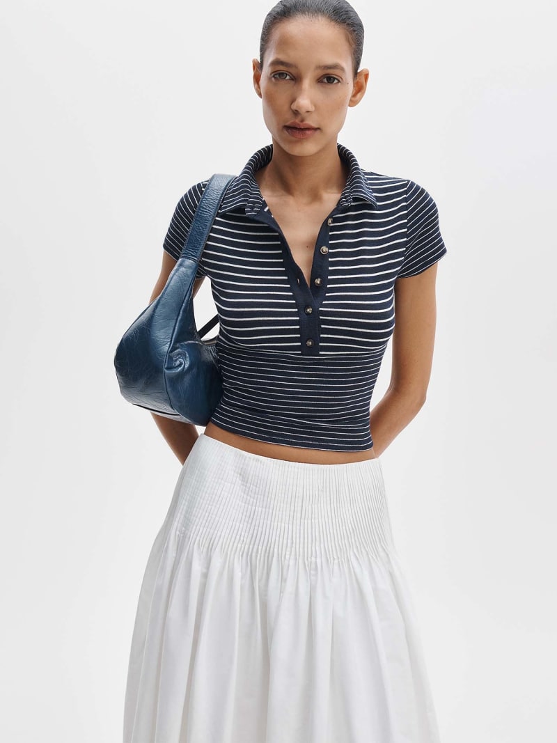 The Knit Striped Polo