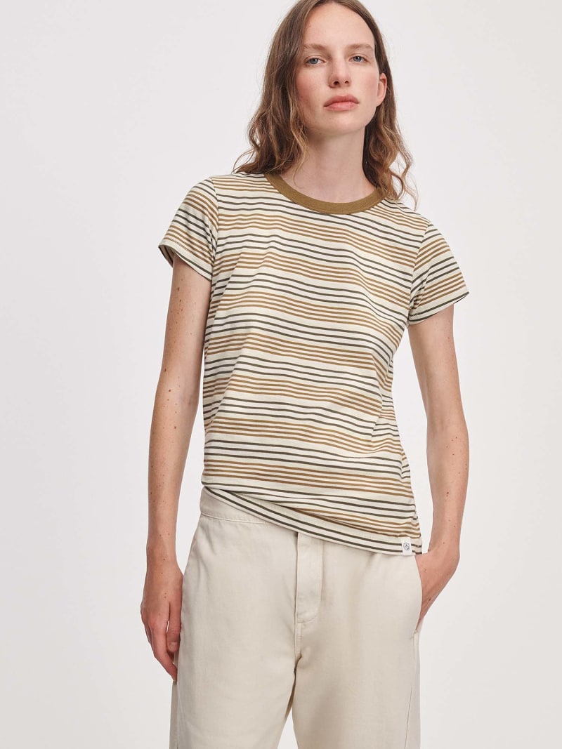 The Slub Striped Tee