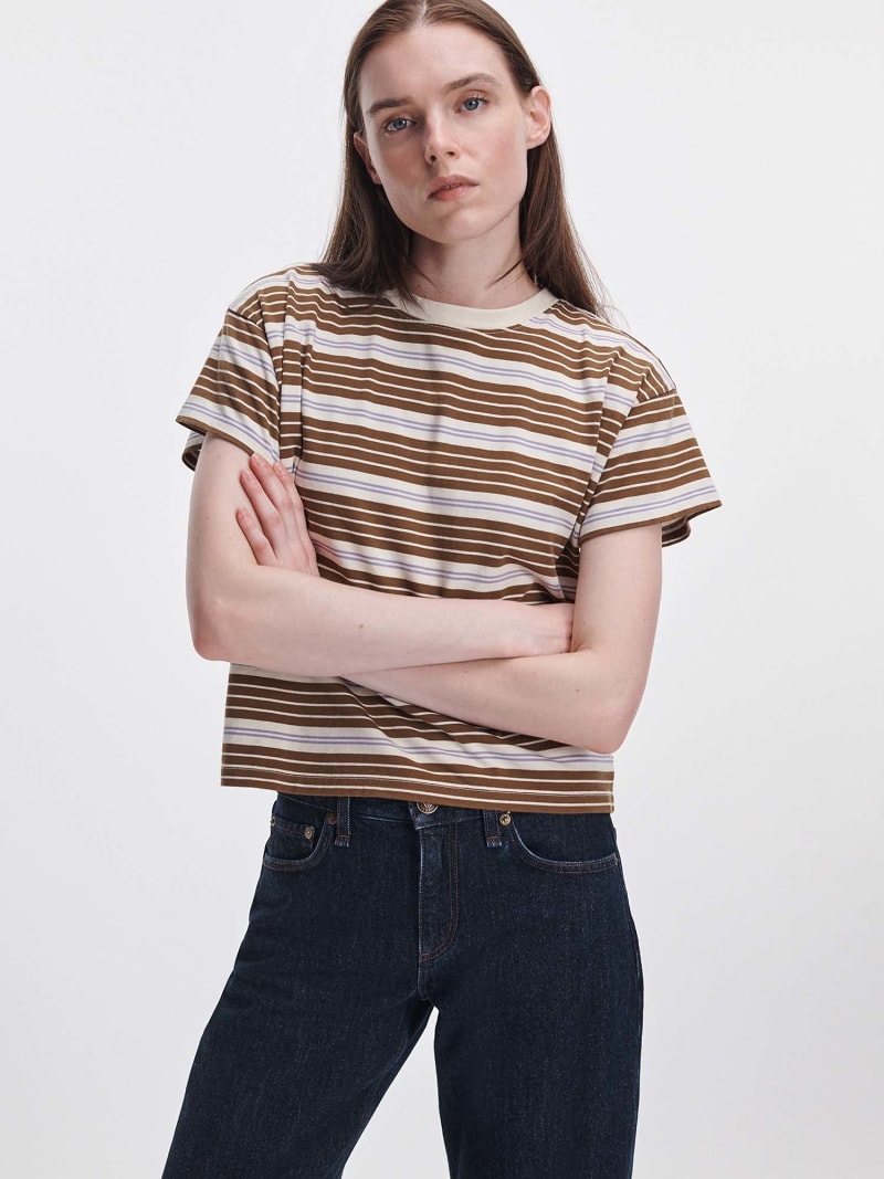 Kelly Boxy Striped Tee