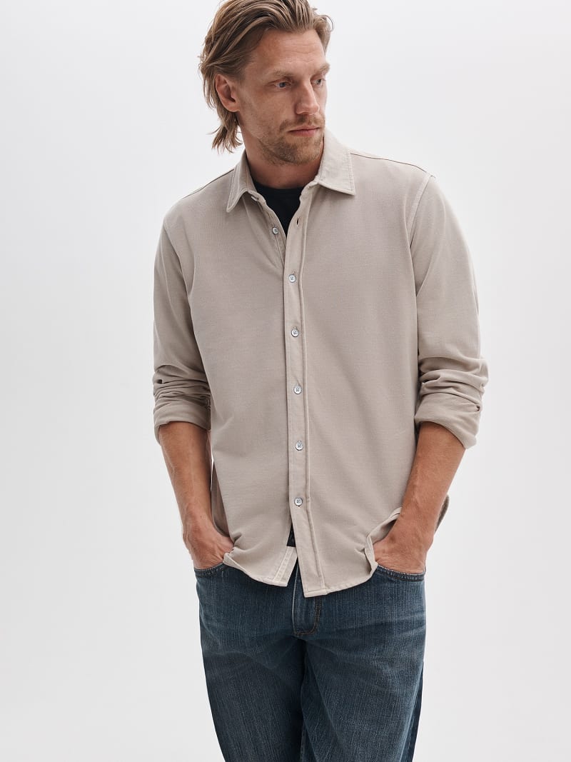 Tomlin Knit Cotton Shirt