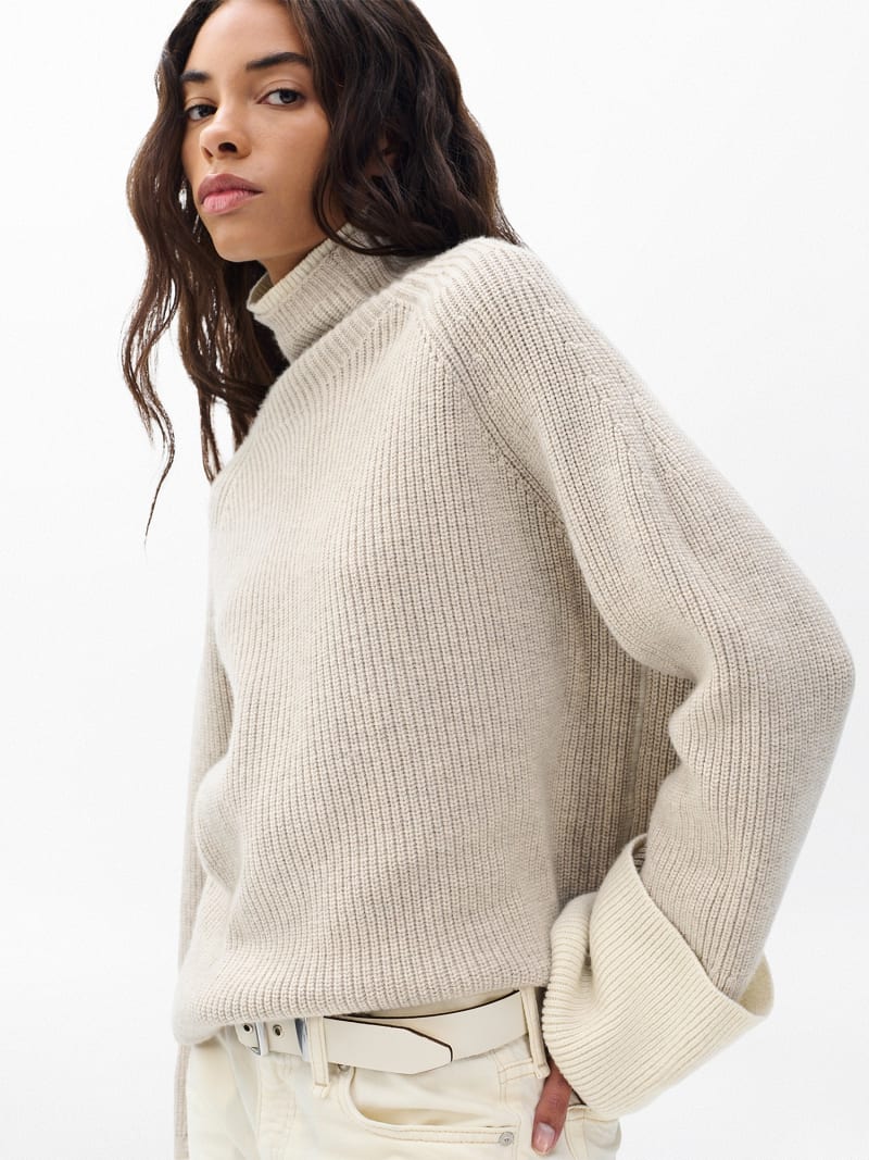 Ilaria Rollkragenpullover aus Wolle