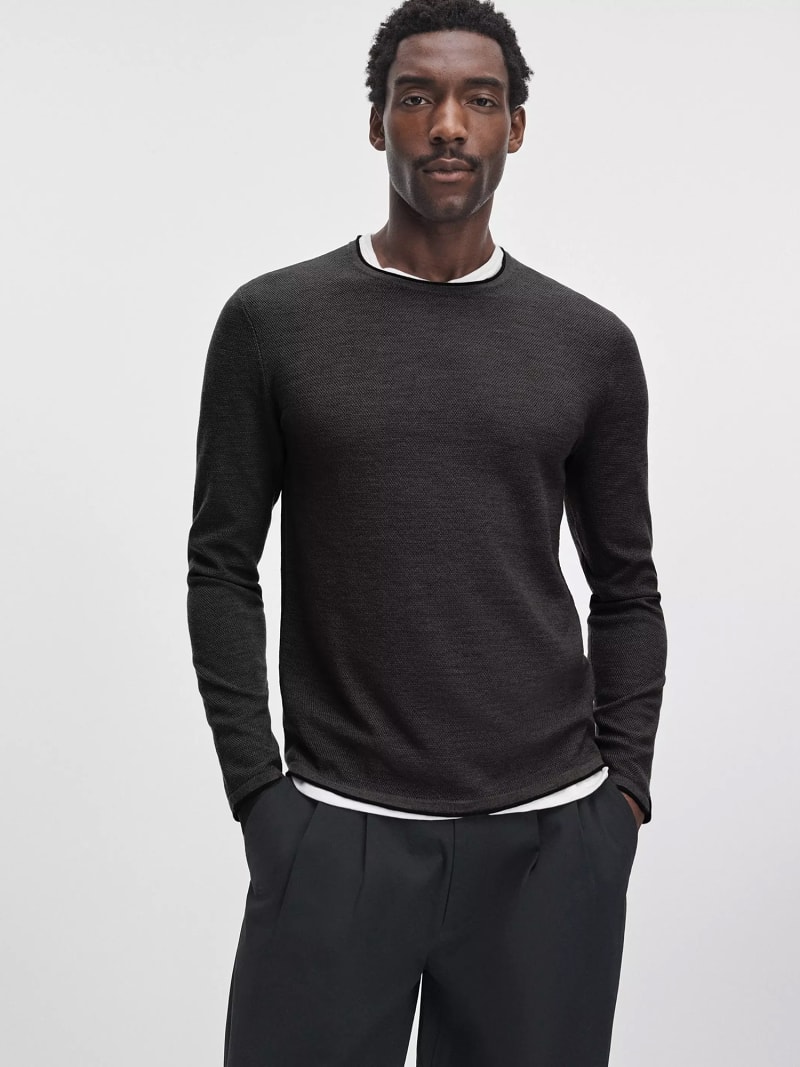 Brooks Merino Wool Crewneck