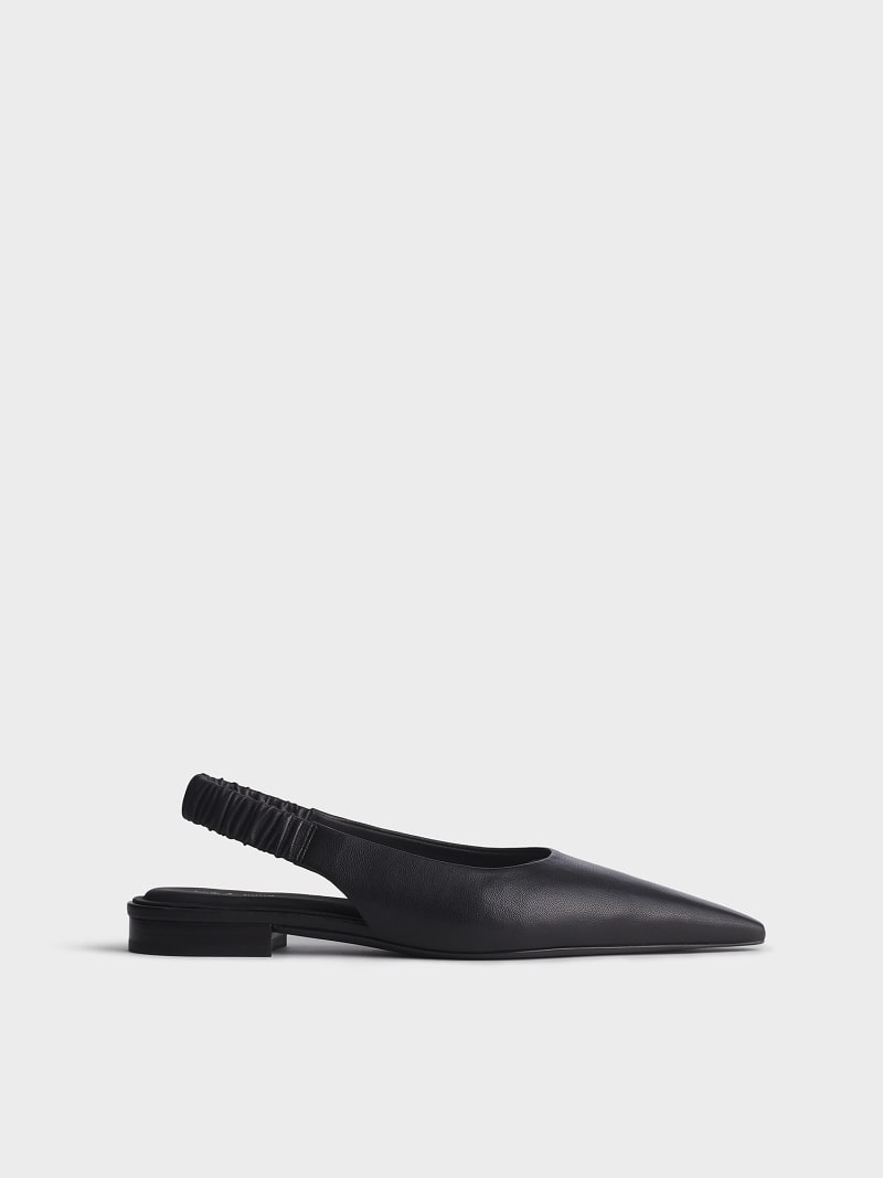 Mercer Slingback-Ballerinas aus Leder