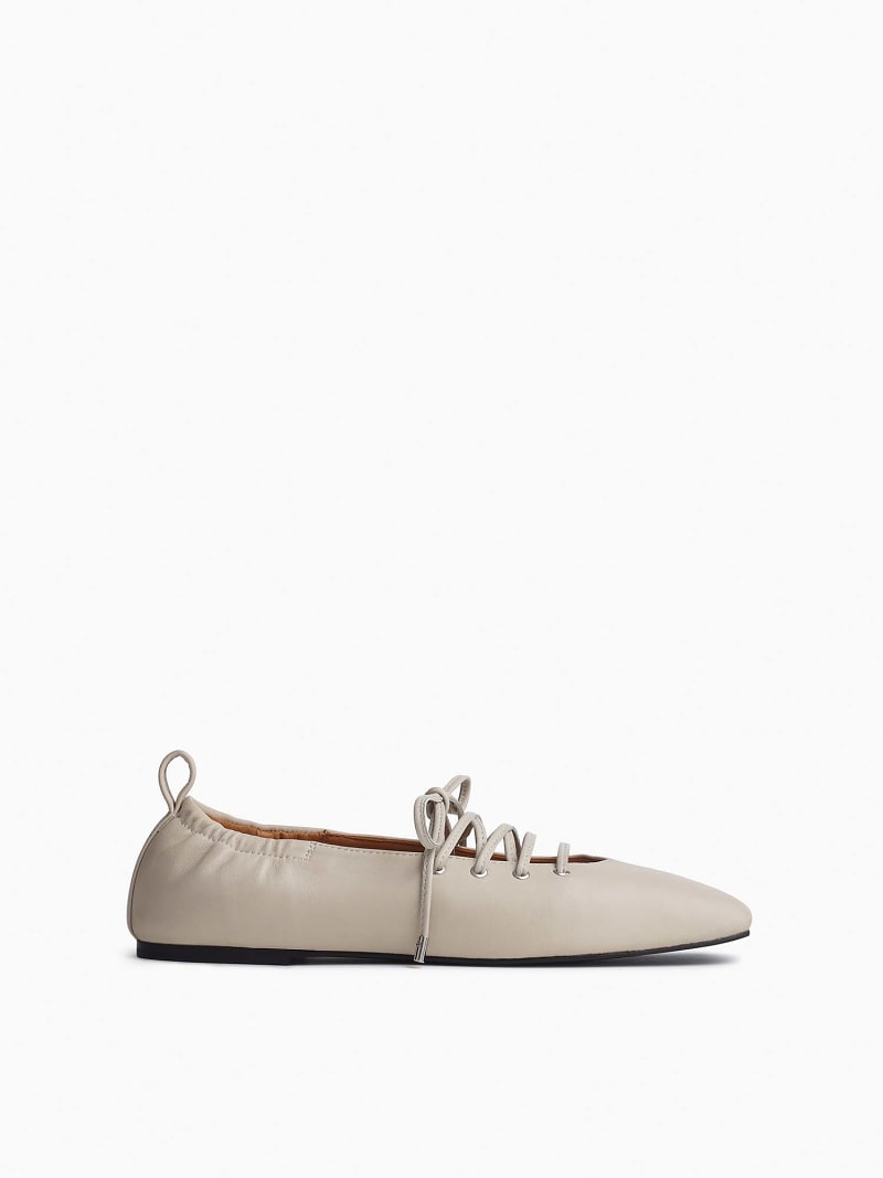 Sophia Leather Ballet Flats