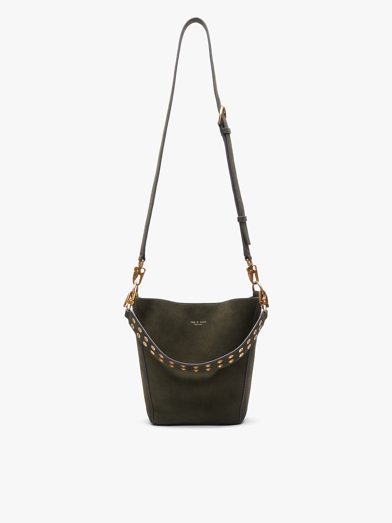 Parker Suede Bucket Bag