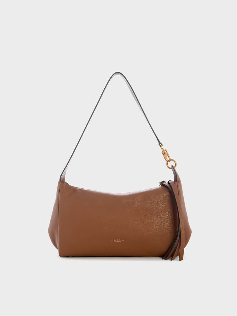 Downtown Schultertasche aus Leder