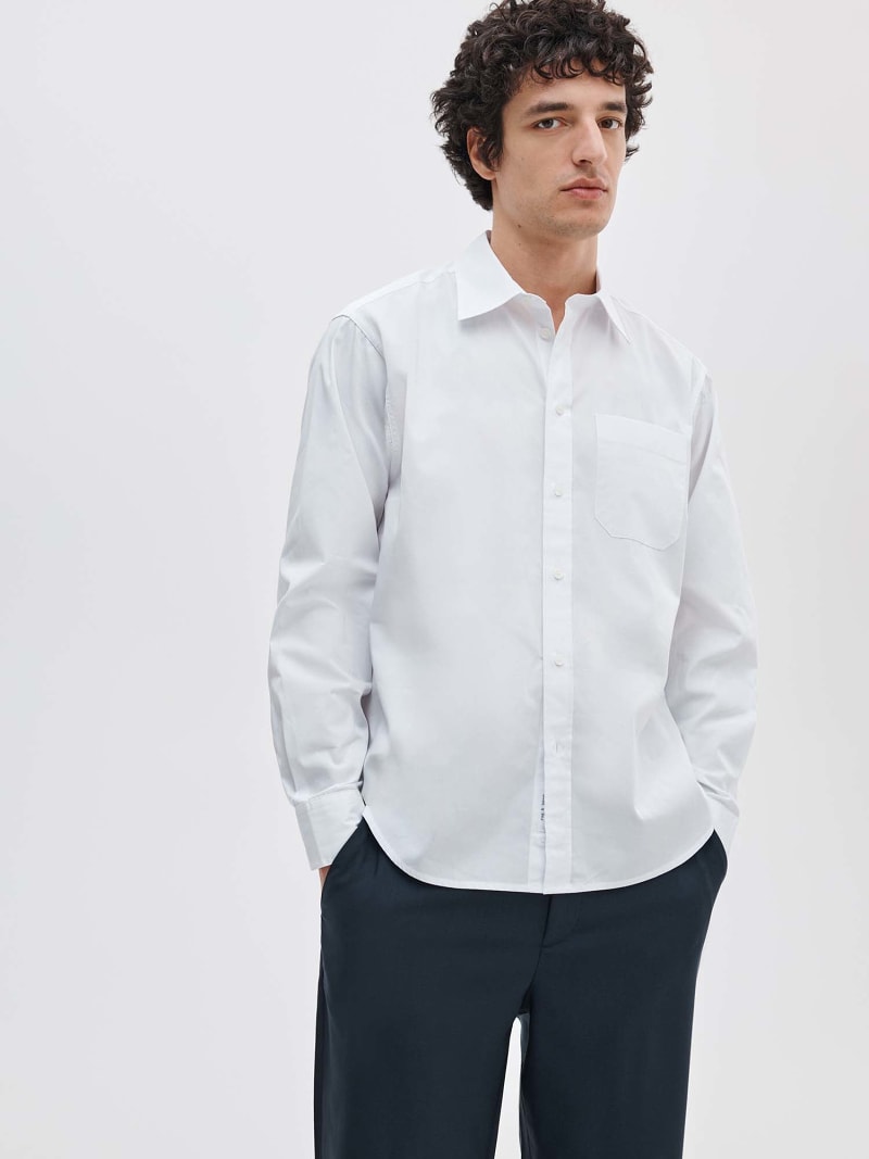 rb Relaxed Poplin Shirt
