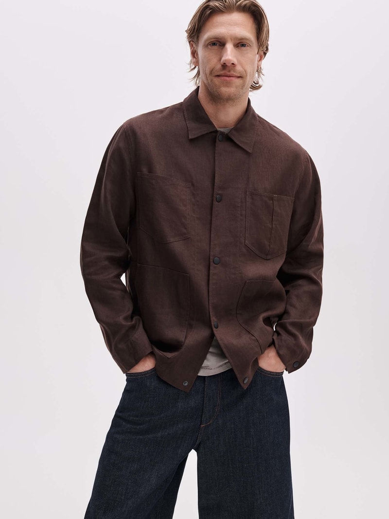 Calder Linen Workwear Jacket