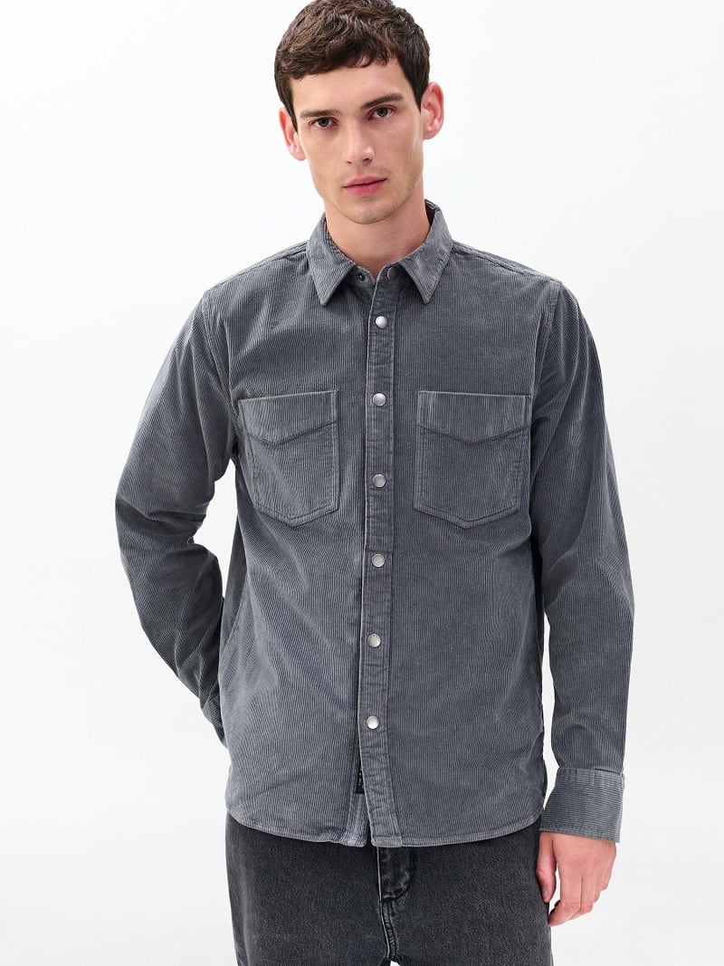 Camicia CPO in velluto a coste